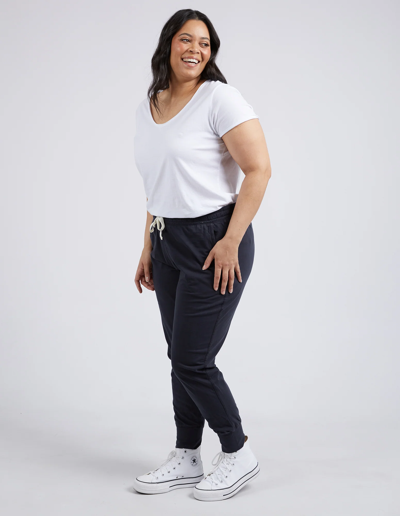 Wash Out Lounge Pant Navy - Image 9